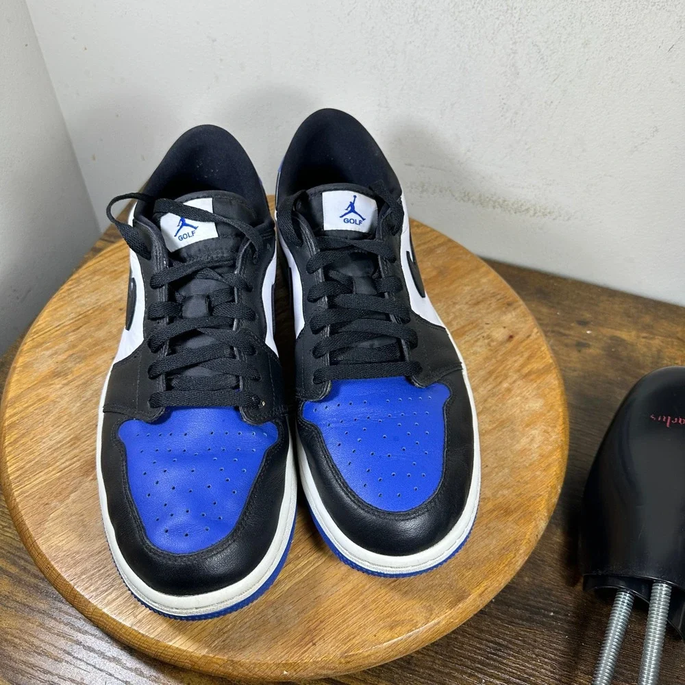 Nike Air Jordan 1 Low Golf Royal Toe Blue Black White DD9315-102 Mens 11